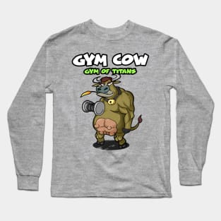 gym t-shirt | cow t shirts Long Sleeve T-Shirt